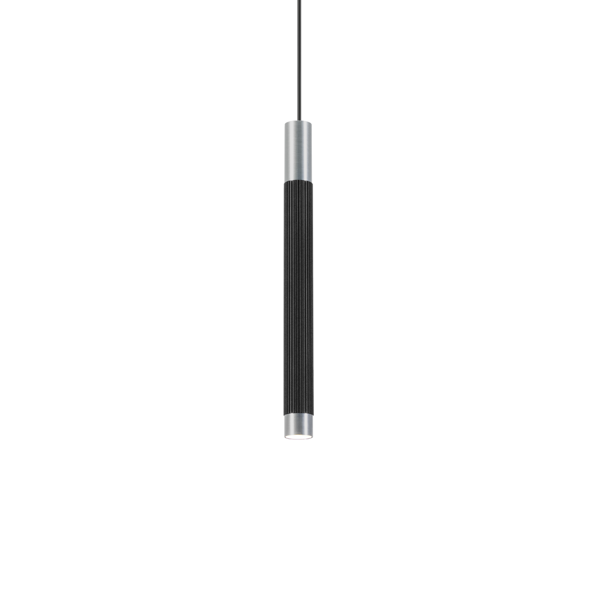 TRACE CEILING SUSP 3.0 Loxone in Mattschwarz / Aluminium