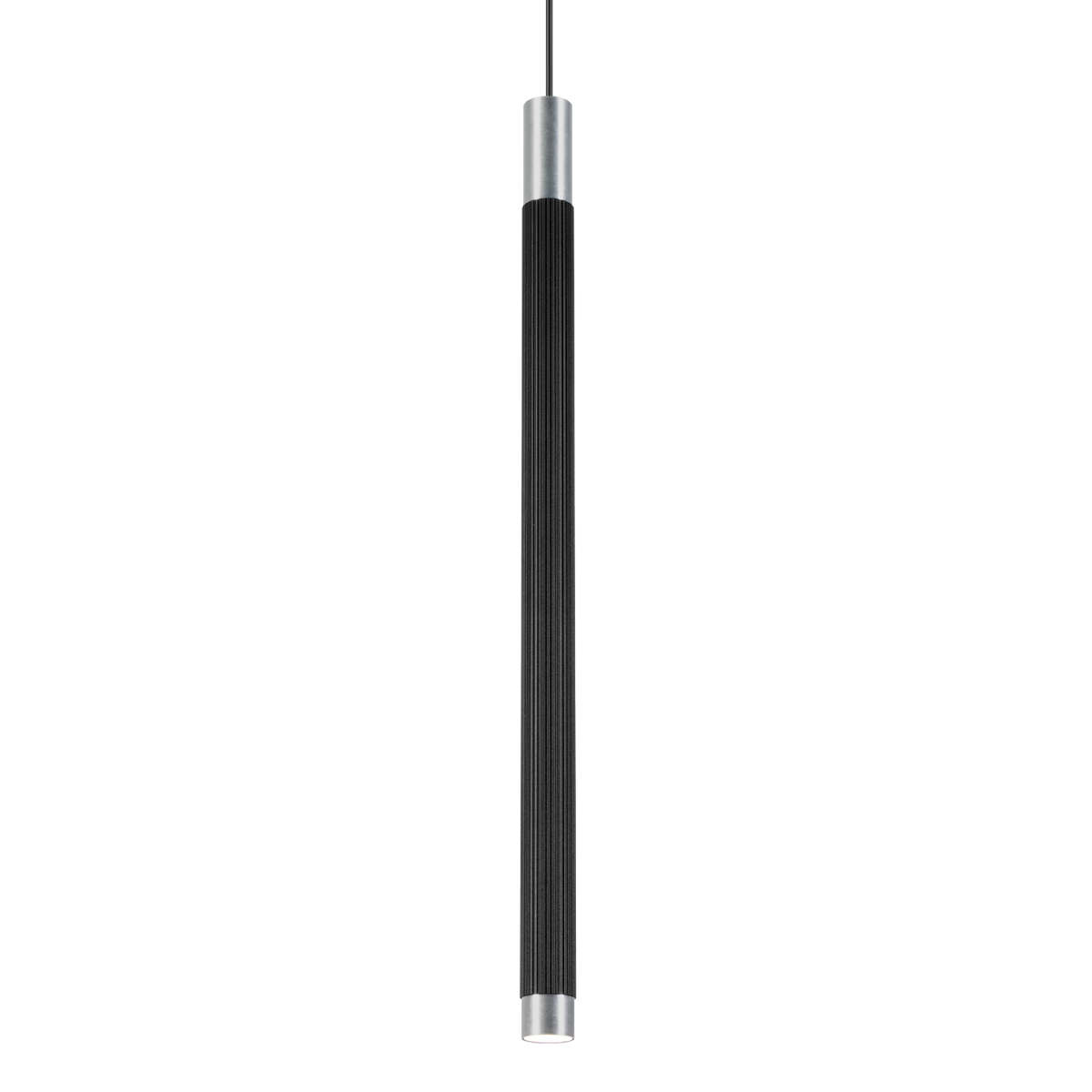 TRACE CEILING SUSP 5.0 Loxone in Mattschwarz / Aluminium