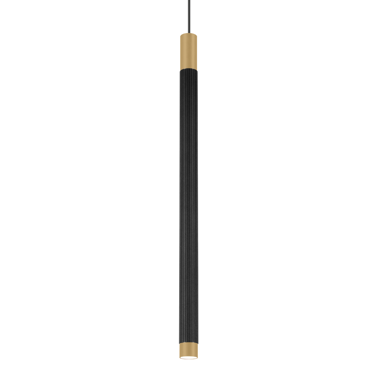 TRACE CEILING SUSP 5.0 Loxone in Mattschwarz / Champagner