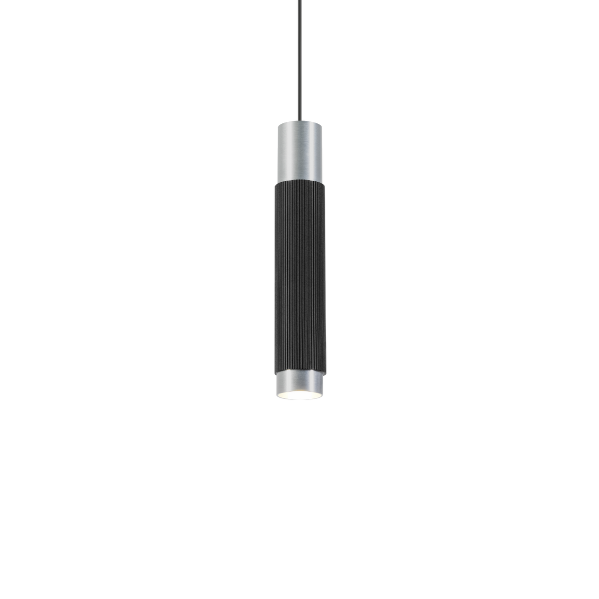TRACE CEILING SUSP 2.0 Loxone in Mattschwarz / Aluminium