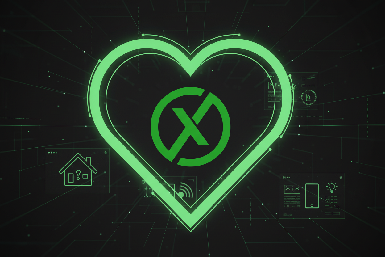 I Love My Automation - starke Kontur